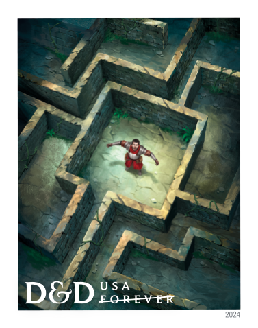 2024 Dungeons & Dragons Stamps - Forever Stamps
