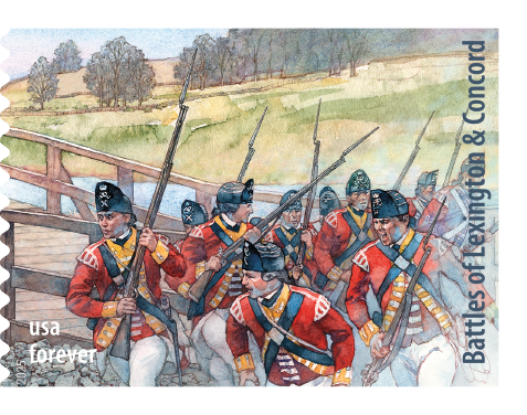 2025 Battlefields of the American Revolution Stamps - Forever Stamps
